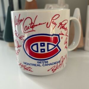 MONTREAL CANADIENS 1987/1988 mug